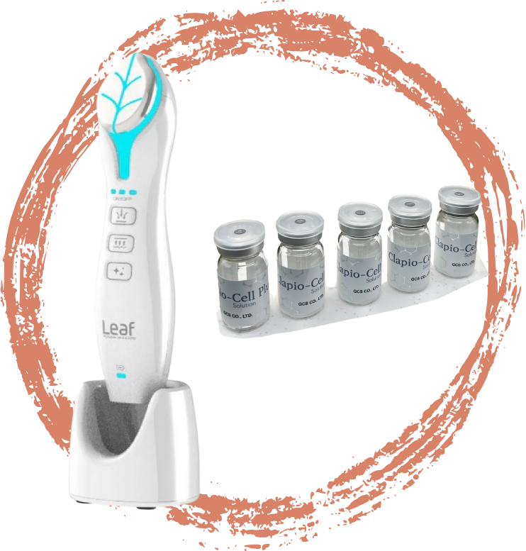 Hoja con suero Clapio-Cell